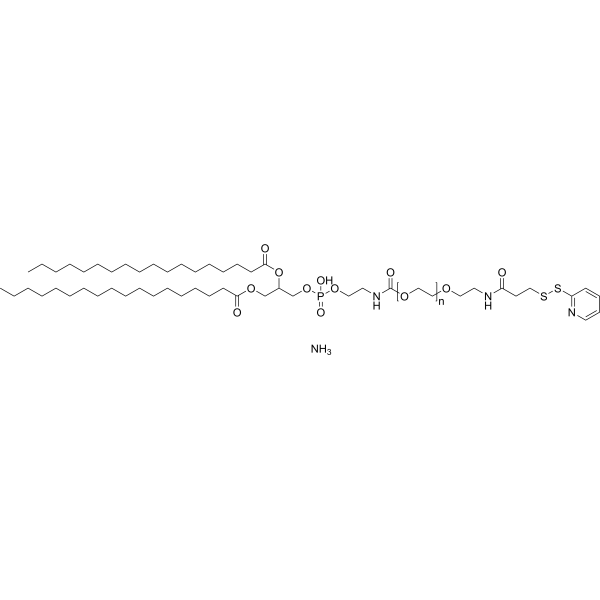 DSPE-PEG-PDP Chemical Structure