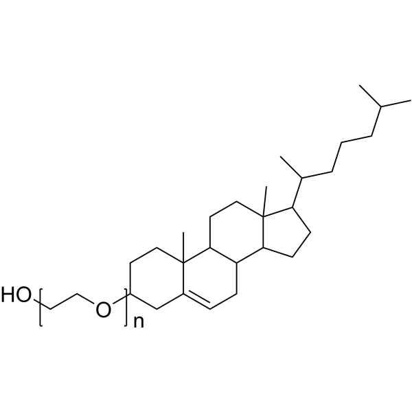 Chol-PEG Chemical Structure