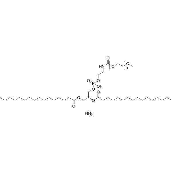 16:0 PEG350 PE Chemical Structure