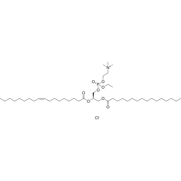16:0-18:1 EPC chloride Chemical Structure