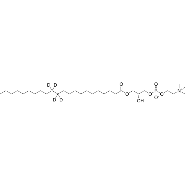 22:0 Lyso-PC-d<sub>4</sub> Chemical Structure