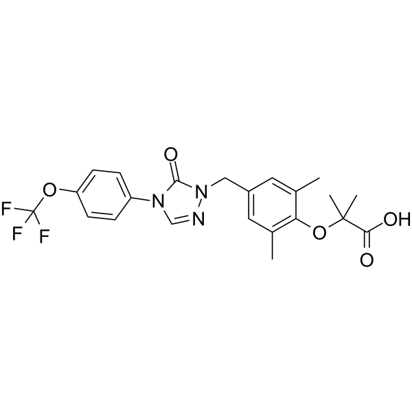 PPARα/δ agonist 1 Chemical Structure