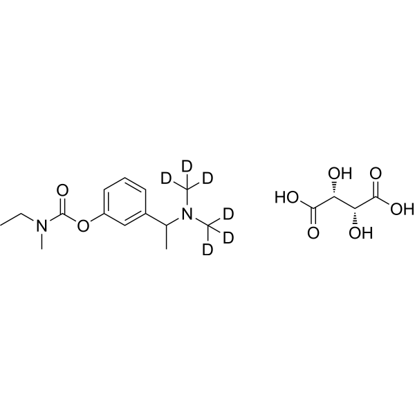 (<em>Rac</em>)-Rivastigmine-d6 tartrate