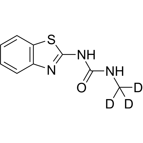 Benzthiazuron-d<sub>3</sub> Chemical Structure