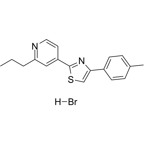 Fatostatin hydrobromide Chemical Structure