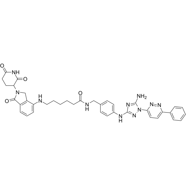 PROTAC Axl Degrader 2 Chemical Structure