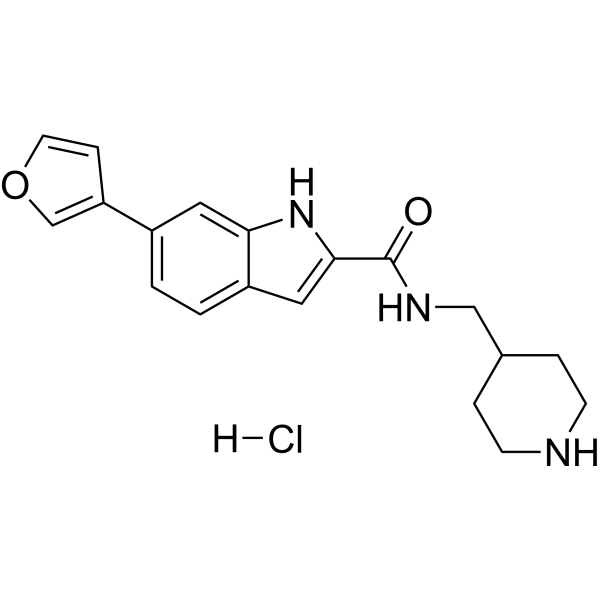 <em>NS2</em>B/NS3-IN-3 hydrochloride