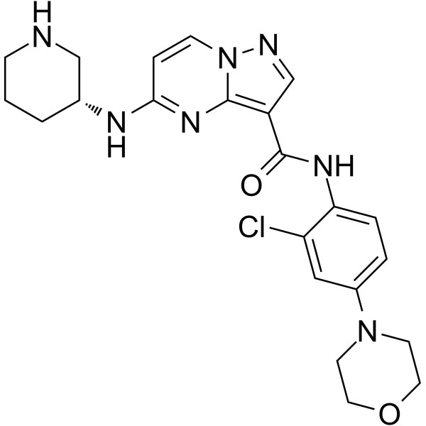 FLT3/ITD-IN-3 Chemical Structure
