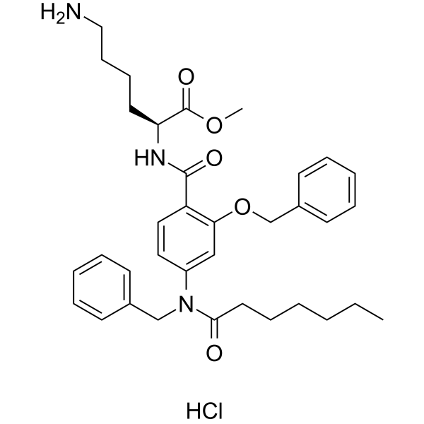 MraY-IN-3 hydrochloride Chemical Structure