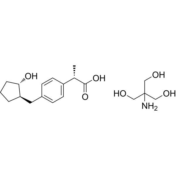 Loxoprofenol-SRS tromethamine Chemical Structure