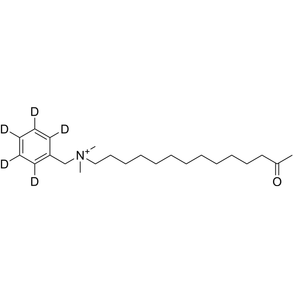 C14 Benzalkonium chloride -1 ketone-d<sub>5</sub> Chemical Structure