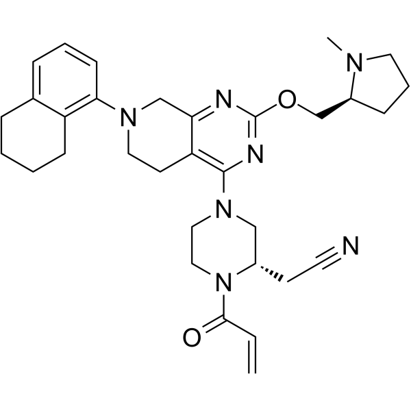 KRAS G12C inhibitor 22 Chemical Structure