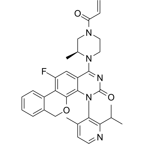 KRAS G12C inhibitor 23 Chemical Structure