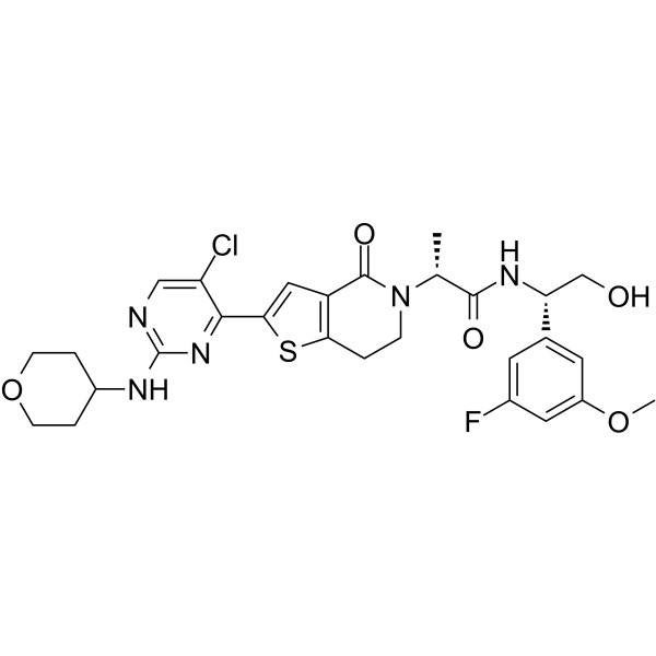 ERK<em>1</em>/2 inhibitor 4