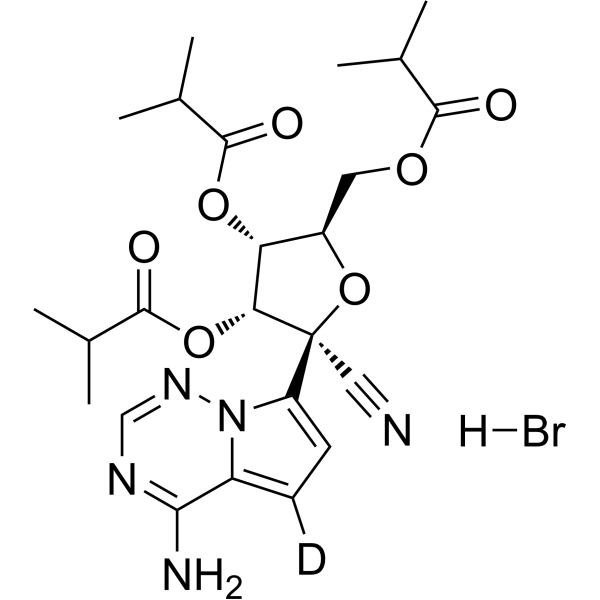 Mindeudesivir hydrobromide Chemical Structure