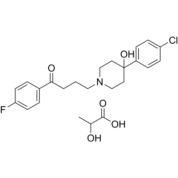Haloperidol lactate Chemical Structure
