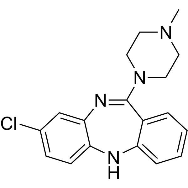 Clozapine (Standard) Chemical Structure
