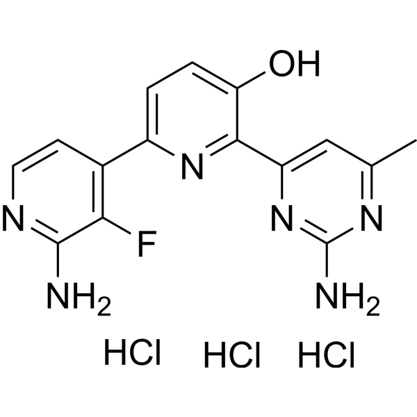 Tanuxiciclib trihydrochloride Chemical Structure