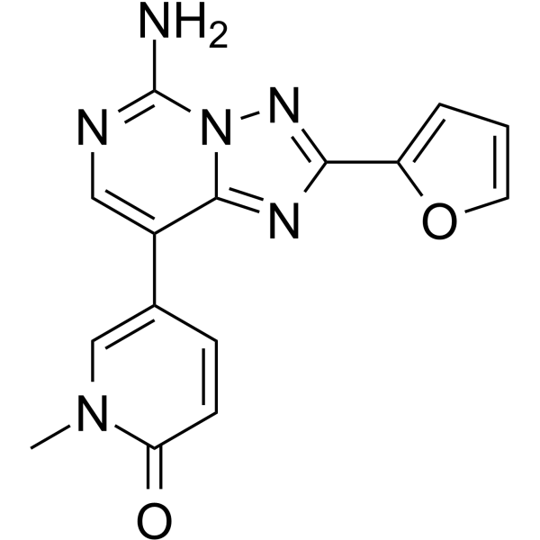 A2A/A1 AR antagonist-1 Chemical Structure