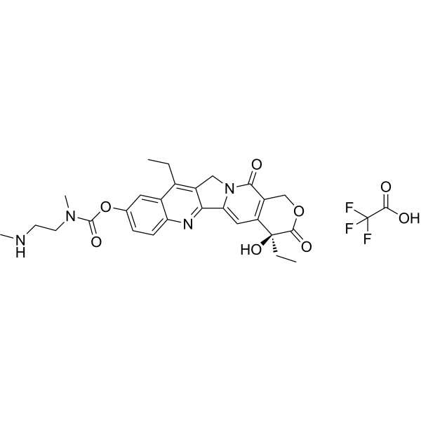 SN-38-CO-DMEDA TFA Chemical Structure