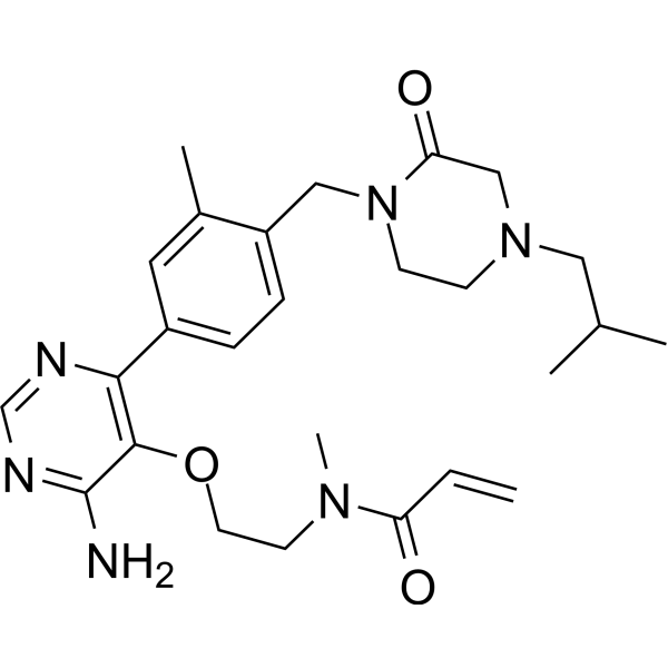 BTK-IN-8 Chemical Structure
