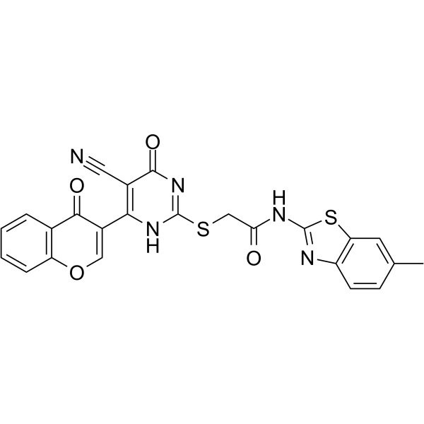 EGFR/HER2/TS-IN-1 Chemical Structure