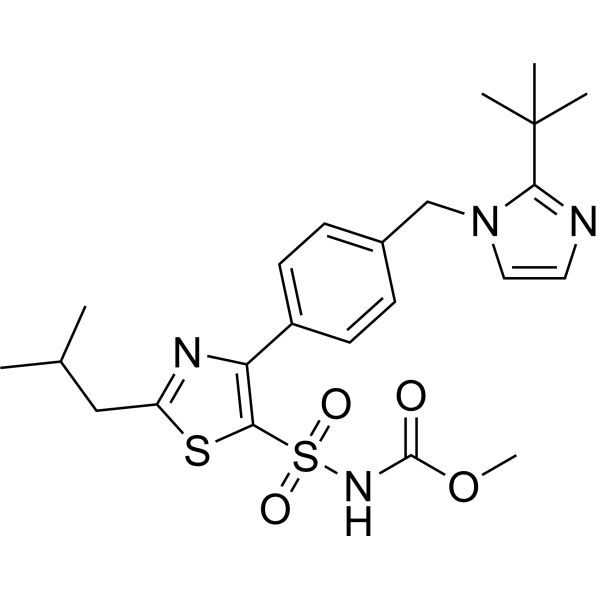 AT2R antagonist 1 Chemical Structure