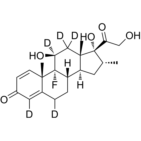 Dexamethasone-d<sub>5</sub>-1 Chemical Structure
