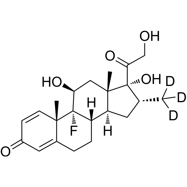 Dexamethasone-d<sub>3</sub>-1 Chemical Structure