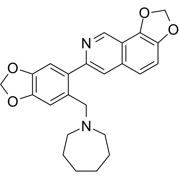 Topoisomerase I/II inhibitor 3 Chemical Structure