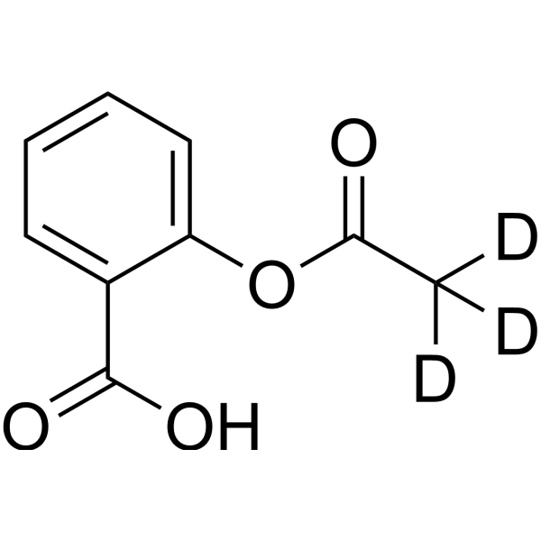 Aspirin-d<sub>3</sub> Chemical Structure