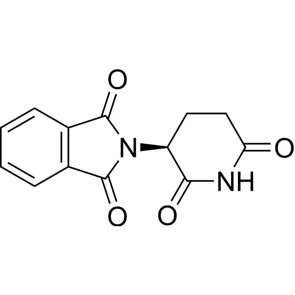 (S)-Thalidomide Chemical Structure