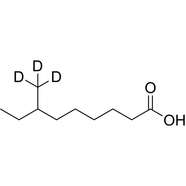 (±)-7-Methyl-nonanoic acid-<em>d3</em>