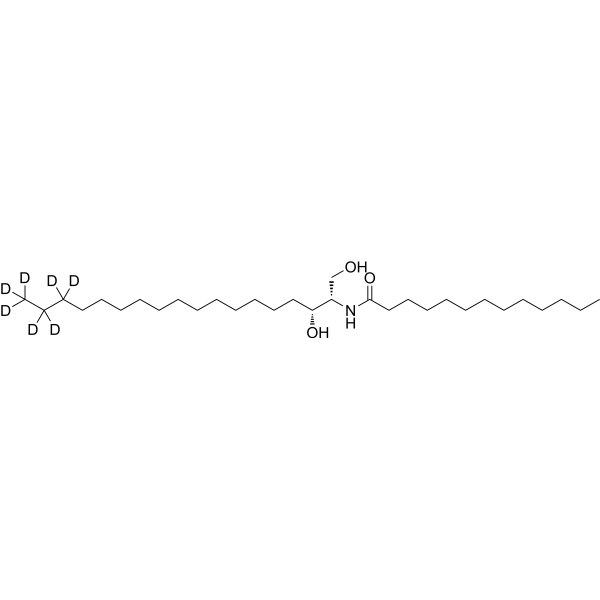 N-Tridecanoyl-<em>D</em>-erythro-sphinganine-<em>d</em>7