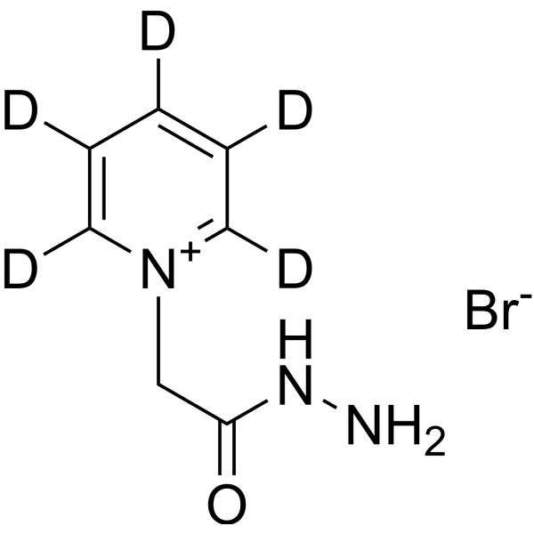 1-(2-Hydrazinyl-2-oxoethyl)pyridin-1-ium-d5 <em>bromide</em>