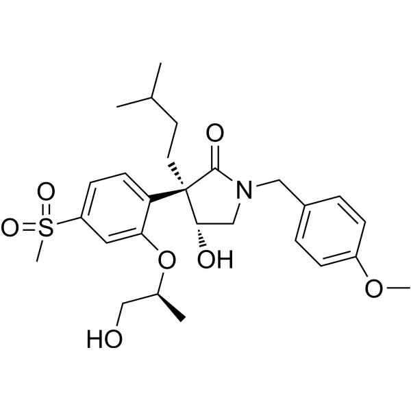 HIV-1 protease-IN-3 Chemical Structure
