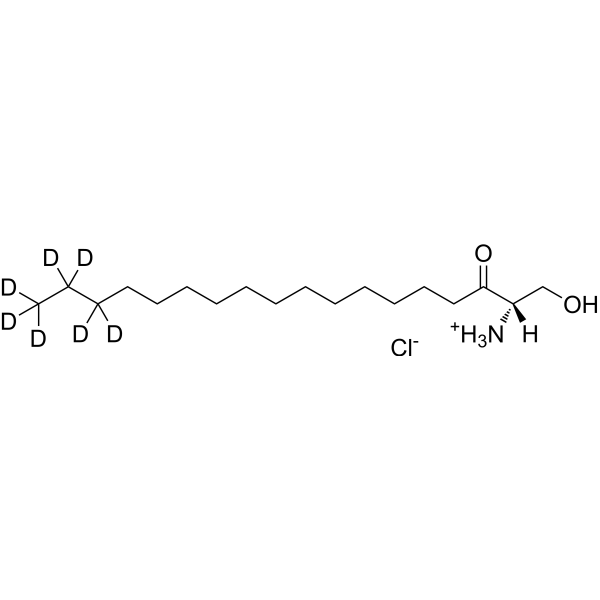 3-Keto sphinganine-d<sub>7</sub> Chemical Structure
