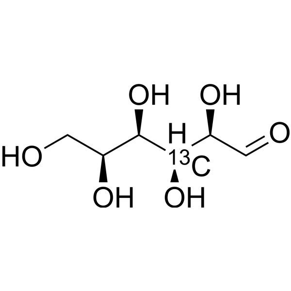 L-Idose-<sup>13</sup>C-1 Chemical Structure