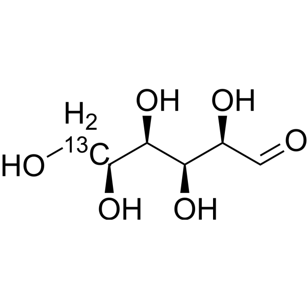 L-Idose-<sup>13</sup>C-2 Chemical Structure