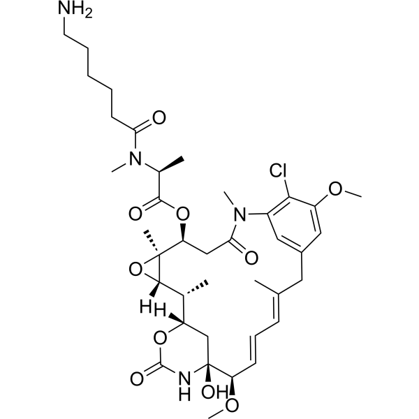 Ahx-DM1 Chemical Structure