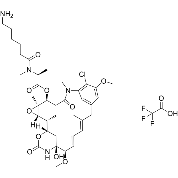 Ahx-DM1 TFA Chemical Structure