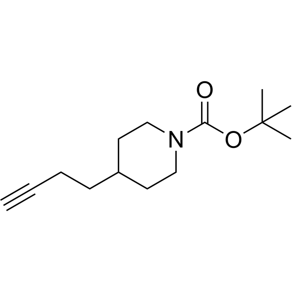 Boc-Pip-butyn Chemical Structure