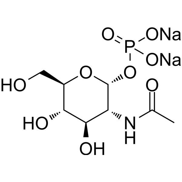 <em>N</em>-Acetyl-α-D-glucosamine <em>1</em>-phosphate disodium