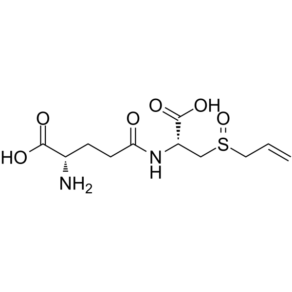 γ-L-Glutamyl-S-allyl-L-cysteine Chemical Structure