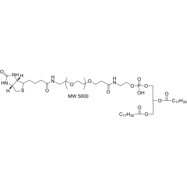 Phospholipid-<em>PEG</em>-Biotin (MW 5000)