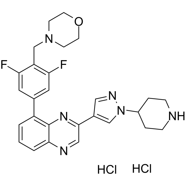 NVP-BSK805 dihydrochloride Chemical Structure
