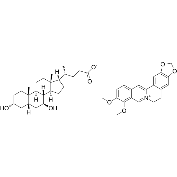 Berberine ursodeoxycholate Chemical Structure