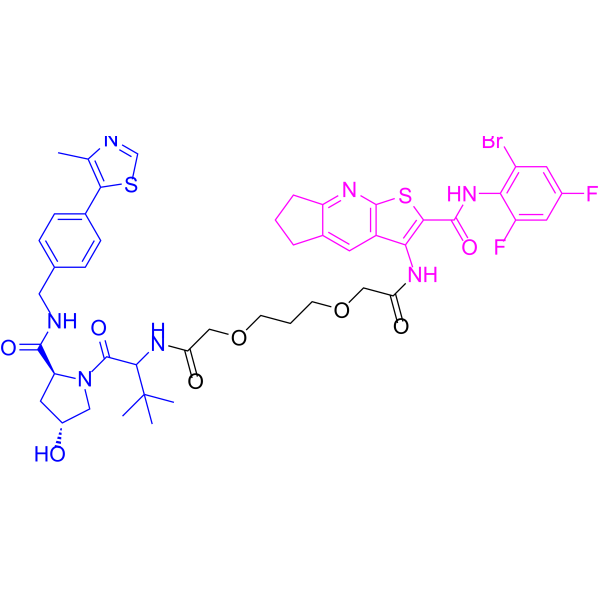 DA-PROTAC Chemical Structure