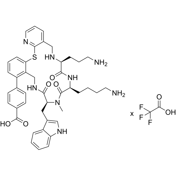Zosurabalpin TFA Chemical Structure