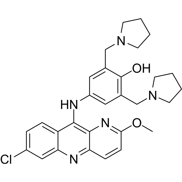 Pyronaridine Chemical Structure